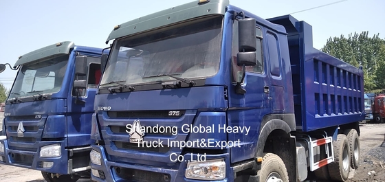 दूसरा हाथ Sinotruk HOWO 371hp/380hp डंप ट्रक टिपर ट्रक