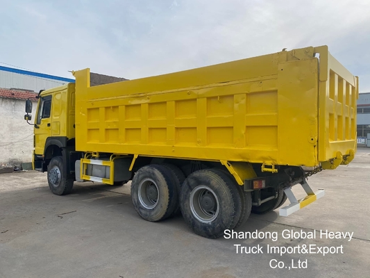 प्रयुक्त Sinotruk HOWO 6X4/8X4 A7/T7 10/12 व्हीलर 371hp/380hp18-25cbm भारी ड्यूटी टिपर डंप ट्रक