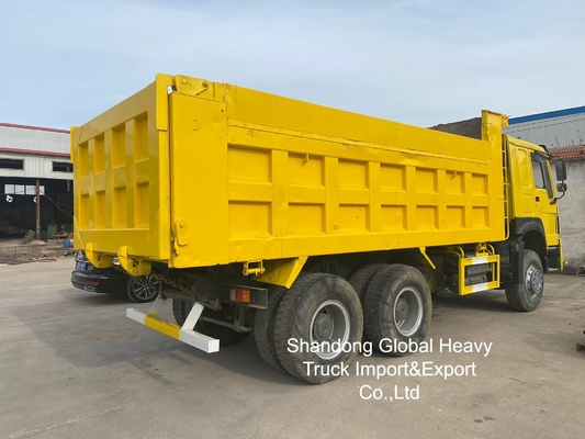 प्रयुक्त Sinotruk HOWO 6X4/8X4 A7/T7 10/12 व्हीलर 371hp/380hp18-25cbm भारी ड्यूटी टिपर डंप ट्रक
