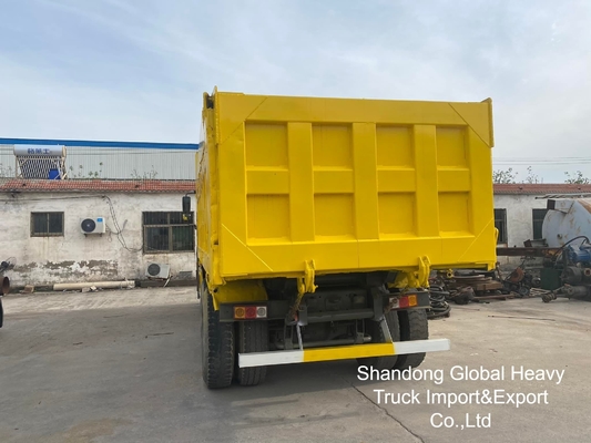 प्रयुक्त Sinotruk HOWO 6X4/8X4 A7/T7 10/12 व्हीलर 371hp/380hp18-25cbm भारी ड्यूटी टिपर डंप ट्रक