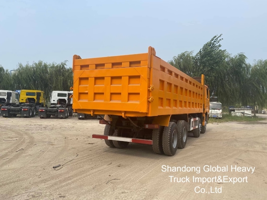 सेकंड हैंड सिनोट्रुक HOWO सिट्रक शाकमैन 8*4 F3000 X3000 डंप ट्रक टिपर ट्रक