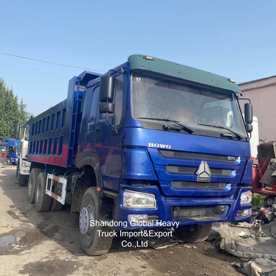 दूसरा हाथ Sinotruk HOWO 371hp/380hp डंप ट्रक टिपर ट्रक