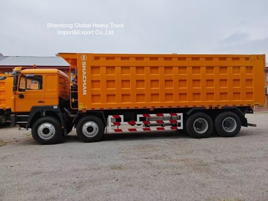 Shacman F3000 8x4 Dump Truck with 420hp Engine and Air Suspension Seat for Mozambique Mining Projects