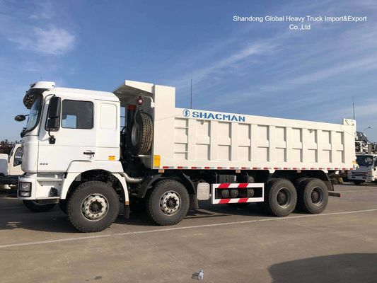 Shacman 8×4 Dump Truck with 420HP Engine and High-Strength Steel Body for Zambia Mining