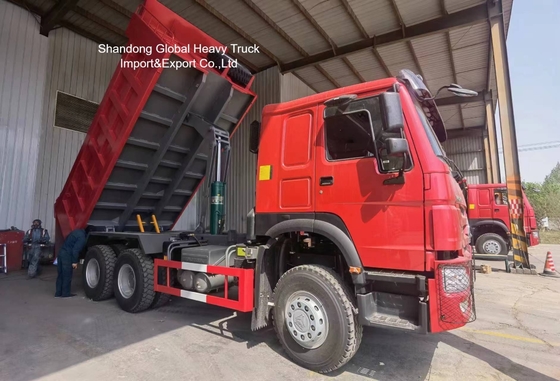 चीन मूल ब्रांड HOWO / Shacman 380hp/371hp 6X4 8X4 10/12 पहियों खनन डंप ट्रक