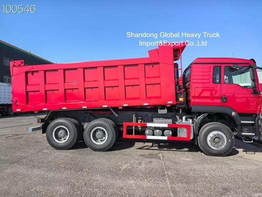 नई सिनोट्रुक HOWO 30 टन भारी शुल्क वाला सिनो कार्गो 6X4 371HP 380HP 400HP ऑफ रोड डंपर / टिपर / डंप ट्रक