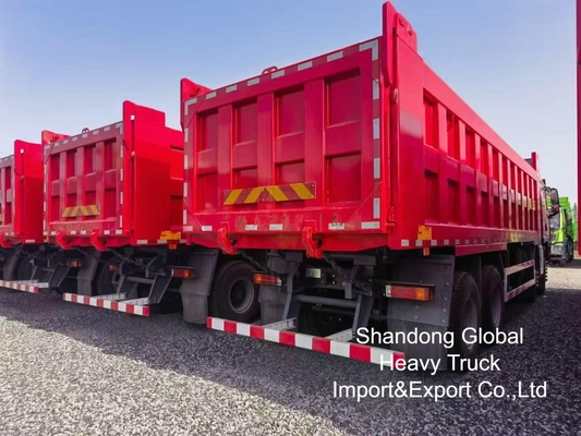 चीन मूल ब्रांड HOWO / Shacman 380hp/371hp 6X4 8X4 10/12 पहियों खनन डंप ट्रक