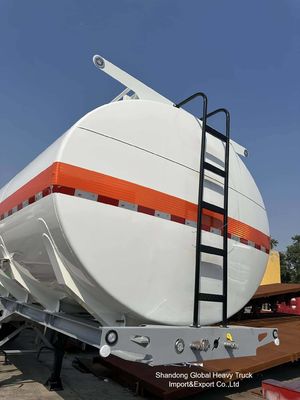 3 Axles Carbon Steel Fuel Tanker Semi Trailer with High Strength and Long Durability for Corrosion Resistant Oil Transport