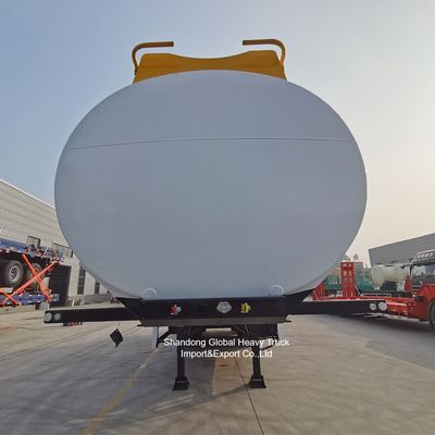 3 Axles Carbon Steel Fuel Tanker Semi Trailer with High Strength and Long Durability for Corrosion Resistant Oil Transport