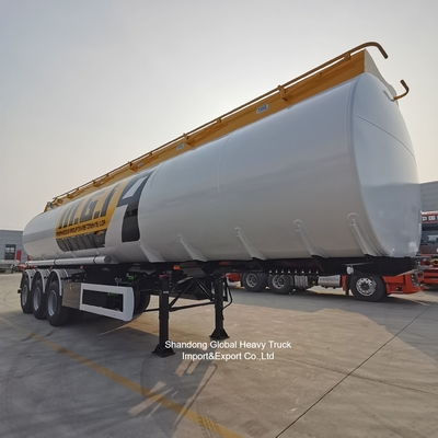 3 Axles 50000L Fuel Tanker Semi Trailer with 3-Layer Anti-Rust Coating for Long-Distance Fuel Transport