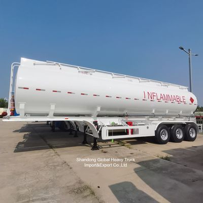 50,000 Liters Fuel Tanker Semi Trailer with 12R22.5 Tires and JOST 28T Landing Gear for Heavy-Duty Transport