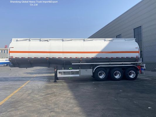 50,000 Liters Fuel Tanker Semi Trailer with 12R22.5 Tires and JOST 28T Landing Gear for Heavy-Duty Transport