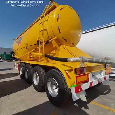 4-एक्सल सीमेंट बल्कर ट्रेलर 40-80t क्षमता ECE CE प्रमाणित