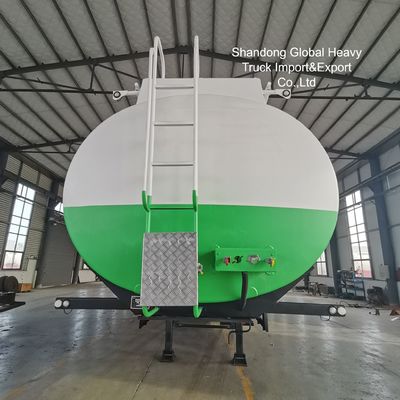 3-धुरा ईंधन टैंकर सेमी ट्रेलर 50000L क्षमता स्टील निर्माण