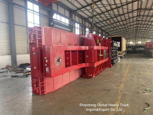 भारी माल परिवहन के लिए 3 धुरा 60t लो लोडर सेमी ट्रेलर