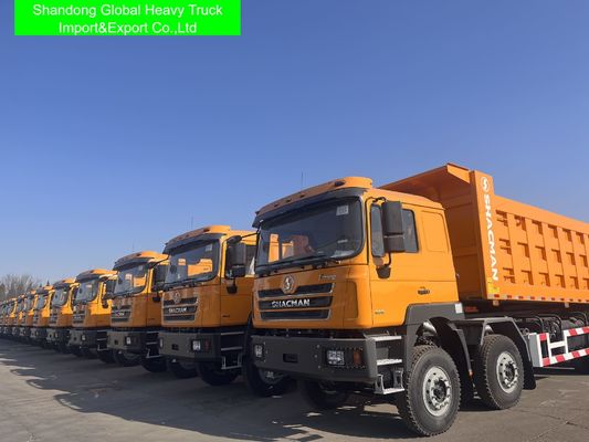 शैकमैन F3000 10 व्हीलर 380HP टिपर ट्रक 30cbm 30tons 6X4 प्रयुक्त डंप ट्रक