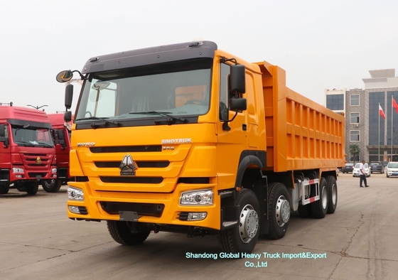 सिनोट्रुक HOWO 8x4 380HP डंप ट्रक 30-45 टन क्षमता