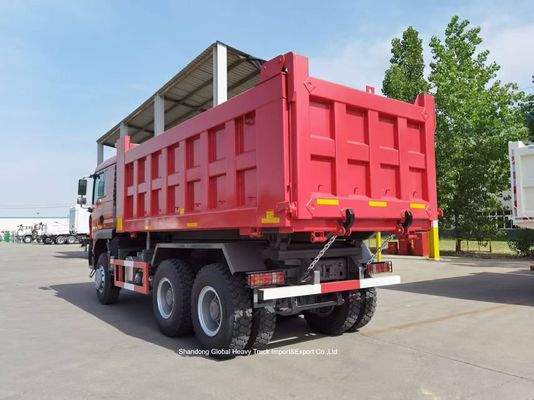 HOWO 8x4 400HP डंप ट्रक 45T क्षमता भारी शुल्क खनन