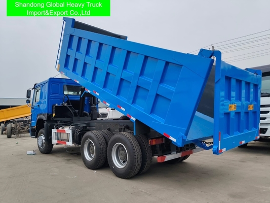 प्रयुक्त सिनोट्रक HOWO-7 371HP 6x4 डंप ट्रक नवीनीकृत