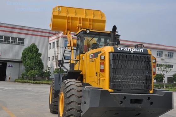 अर्थमूविंग मशीनरी नई 5 टन Zl50g Zl50gn व्हील लोडर ZF गियरबॉक्स के साथ