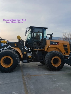 अर्थमूविंग मशीनरी नई 5 टन Zl50g Zl50gn व्हील लोडर ZF गियरबॉक्स के साथ
