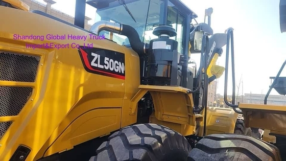 अर्थमूविंग मशीनरी नई 5 टन Zl50g Zl50gn व्हील लोडर ZF गियरबॉक्स के साथ