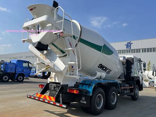 6×4 कंक्रीट मिक्सर ट्रक 15cbm 30T पेलोड ISO9000 प्रमाणित