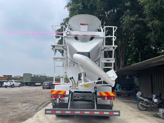 6×4 कंक्रीट मिक्सर ट्रक 15cbm 400hp ISO9000 प्रमाणित