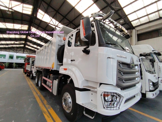 371HP HOWO NX 6X4 डंप ट्रक, 18-25m³ क्षमता के साथ