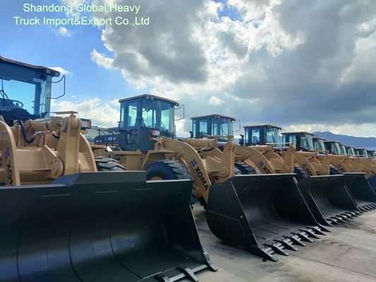 क्वेरी और निर्माण के लिए 5 टन रेटेड लोड और 162 किलोवाट की शक्ति के साथ सेकंड-हैंड XCMG ZL50GN व्हील लोडर