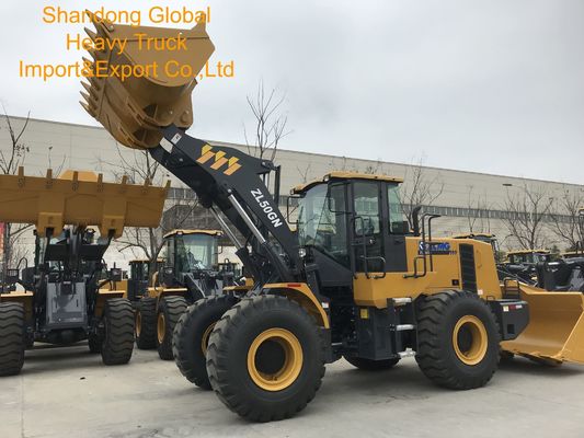 XCMG XC958 5.5-ton Wheel Loader with 3.2 m³ Bucket and 162 kW Engine Power