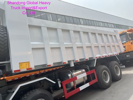 सिनोट्रुक HOWO 400HP 420HP भारी शुल्क डंप ट्रक बाएं/दाएं हाथ के ड्राइविंग और एयर सस्पेंशन सीट के साथ