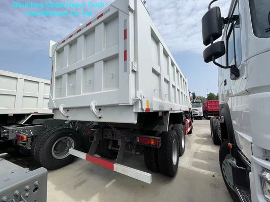 Sinotruk HOWO NX भारी शुल्क डंप ट्रक बाएं/दाएं हाथ की ड्राइविंग हवा निलंबन सीट और HW19710 ट्रांसमिशन के साथ