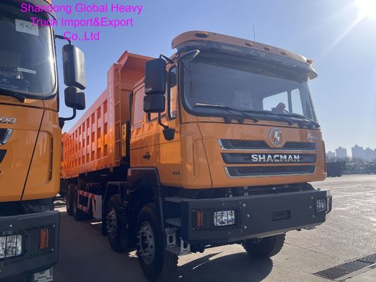 खनन और निर्माण के लिए शाकमैन F3000 380HP 6X4 10 व्हील्स हेवी ड्यूटी डंप ट्रक