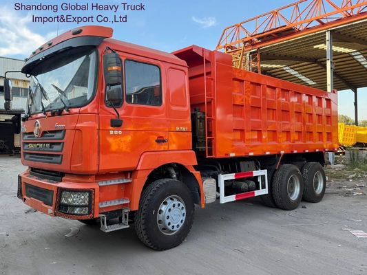 Good Condition 10 Wheeler Manual Diesel Shacman F3000 Dump Truck for Zimbabwe Market