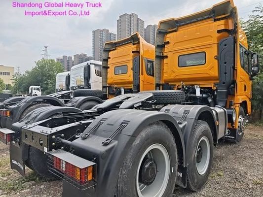 भारी शुल्क 380 420HP शाकमैन F3000 ट्रैक्टर ट्रक जिसमें 10/12-स्पीड मैनुअल ट्रांसमिशन और स्लीपर केबिन है