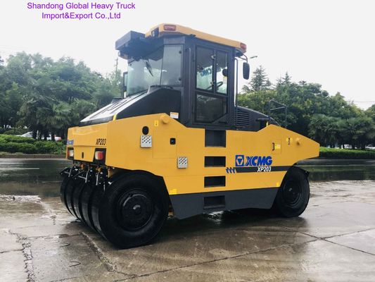 XCMG XP203 20 Tons Pneumatic Tyre Road Roller with 40cm Compaction Depth and SC8D175.2G2B1 Diesel Engine