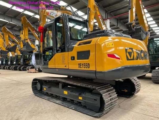 उच्च गुणवत्ता वाली गर्म बिक्री Xe155D 15 टन टियर 2 खनन निर्माण क्रॉलर खुदाई उपकरण के साथ