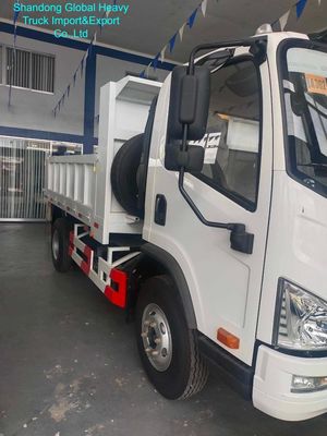 HOWO 4x2 Light Cargo Truck 4.2m Box 5-10T Capacity