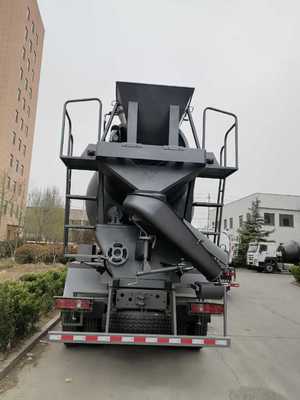 उच्च दक्षता 6X4 12 क्यूबिक HOWO सीमेंट ट्रक प्रयुक्त कंक्रीट मिक्सर ट्रक