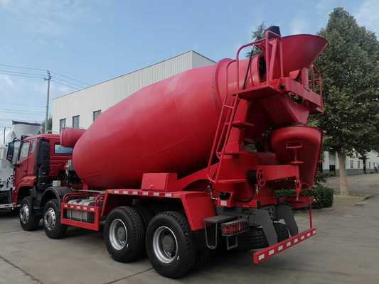 New and Used Sinotruk HOWO 6x4 12m³ Capacity Bulk Concrete Mixer Truck with 371 HP Engine and High-Strength Wear-Resistant Steel Drum