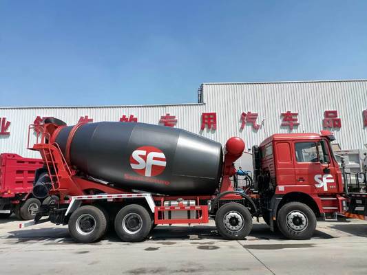 HOWO 8×4 Concrete Mixer Truck with 12m³ Capacity and Heavy-Duty Chassis for Large Construction Projects