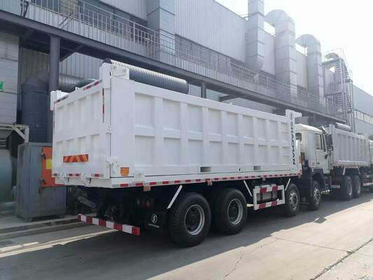 New Shacman F3000 8x4 Heavy Duty Dump Truck with 420hp Engine and 40 Tons Loading Capacity Reinforced Steel Cargo Box