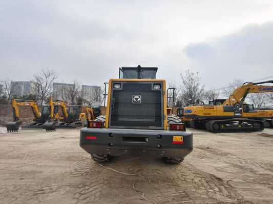 XCMG ZL50GN 5 टन रेटेड लोड व्हील लोडर, 162kW रेटेड पावर और निर्माण के लिए धूल प्रतिरोधी लेआउट के साथ