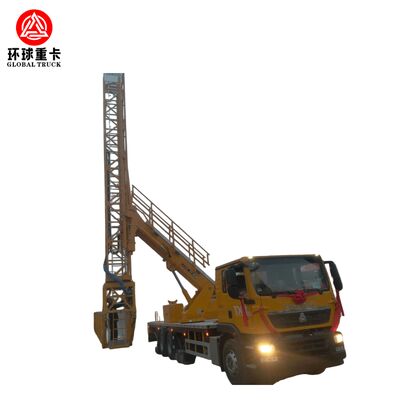 16 मीटर-20 मीटर वर्किंग हाइट और उच्च-तापमान प्रतिरोधी हाइड्रोलिक सिस्टम के साथ यूरो 4/2/5/6 उत्सर्जन मानक ब्रिज निरीक्षण ट्रक