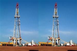 ड्रिलर हाउस ZJ40 / 2250D 735kW के साथ स्किड घुड़सवार ढेर ड्रिलिंग मशीन