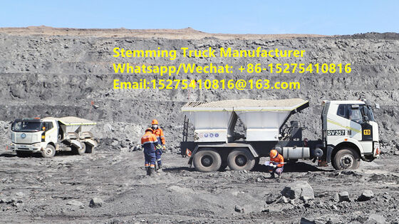 Hot Selling High efficiency Stemming Truck Hole filling vehicle GLOBAL-15 10/12/20 ton Multifunctional Mining Blast Hole service Mongolia Guinea Kazakhstan Uzbekistan Indonesia Congo MMU