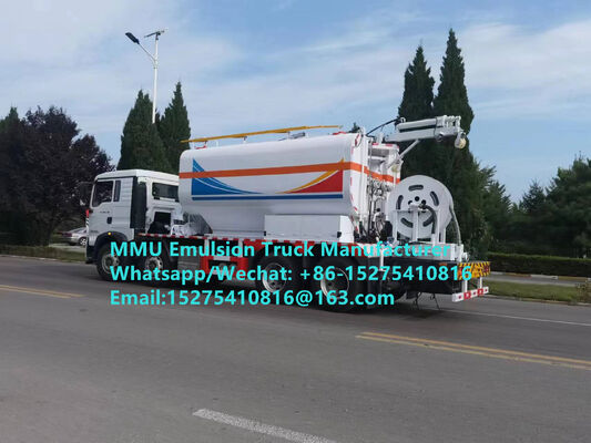 High cost effective HOWO 15T GLOBAL-BCRH-15 on-site mixing and charging emulsion truck bulk explosive loading truck Mongolia Mining Blast service Kazakhstan Uzbekistan Indonesia Congo DRC GUINEE MMU