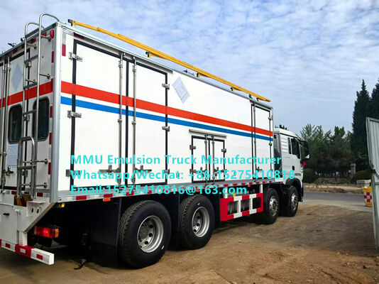 अच्छी गुणवत्ता वाला स्मार्ट HOWO 15T BCRH-15 ऑन-साइट मिक्सिंग और चार्जिंग इमल्शन ट्रक बल्क एक्सप्लोसिव लोडिंग ट्रक मंगोलिया माइनिंग ब्लास्ट सर्विस कजाकिस्तान उज्बेकिस्तान इंडोनेशिया कांगो DRC गिनी तंजानिया MMU
