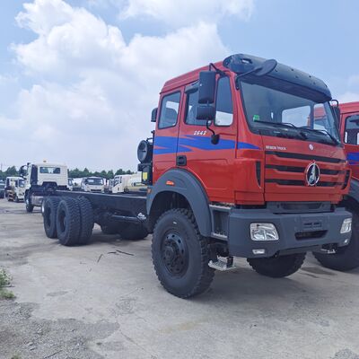 BEIBEN 2638 380HP WEICHAI इंजन और भारी शुल्क परिवहन के लिए 25-35 टन पेलोड के साथ 6 × 4 खनन डंप ट्रक